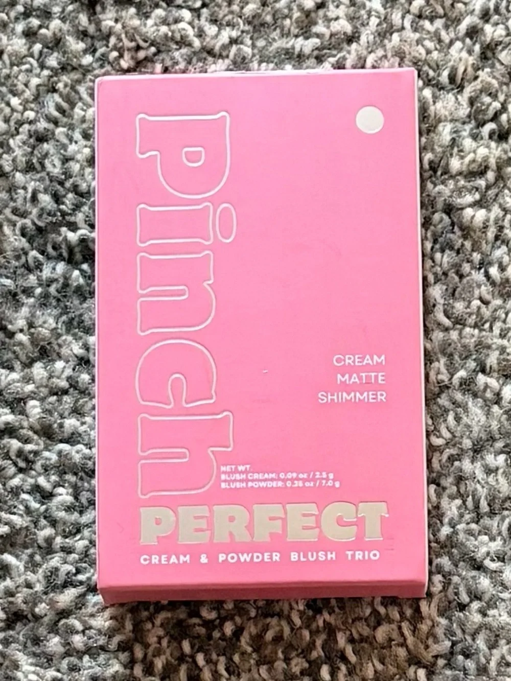 Pinch Perfect BARLEY BLUSHED Trio Blush & Lip Palette - Pink